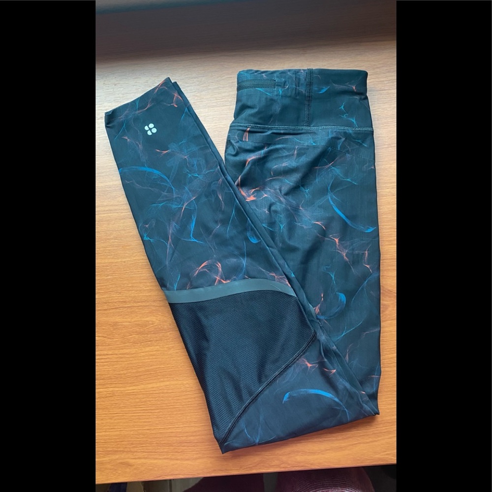 Sweaty Betty Zero Gravity Smoke High Rise Leggings Cropped